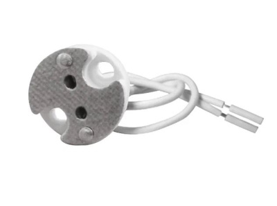 Патрон GU4/GU5.3 2A 250V(провод2*0,75 15см)