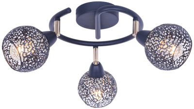 Спот L386617/3G BK потолочный