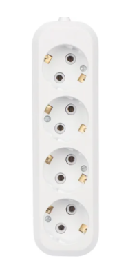 Колодка "Rexant" с/з 4гн 10A 