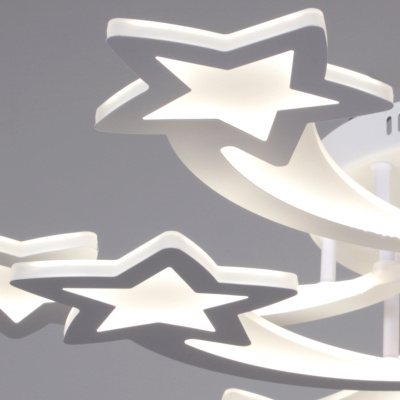 Люстра светодиодная S201150/6+3 WH 234W(18720lm) диам.760