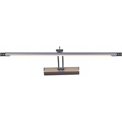 Светильник светод.для картин зеркал S200401 11W(650lm) 3K-4K-6К серебро 610*140*85