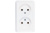 Розетка 2м. б/з "Олимп"ОП бел. UNIVERSAL Розетка 2м. б/з "Олимп"ОП бел. UNIVERSAL