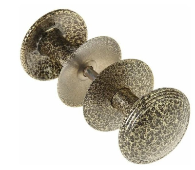 Ручка-кнопка (60) РДК-115-Абронза (Реж) 