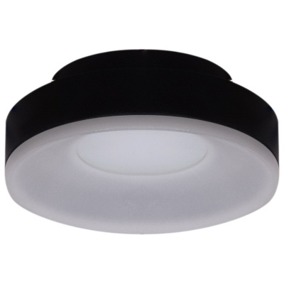 Точечный светильник S216073-001QR BK диам.отв.65мм