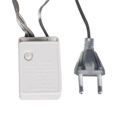 Гирлянда св/д S2 A-019 синяя 5м прозрачный провод (ЦВЕТНАЯ)