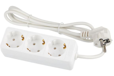 Удлинитель "Союз" ПВС 3гн 10м з/к 2200вт