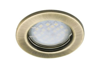 Точечный светильник Ecola DL90 Бронза