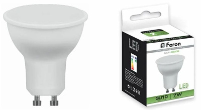 Лампа св/д. Feron GU10 11W(910lm) 4000k 38141