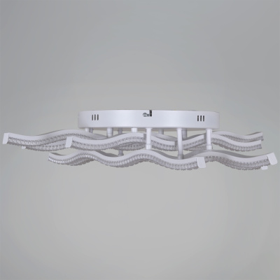 Люстра светодиодная S274190/6 WH 124W(9920lm) диам 680