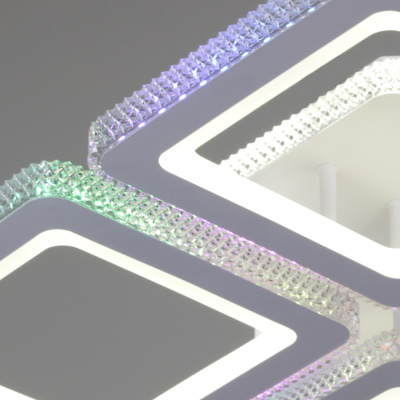 Люстра светодиодная S233062/4 с пультом 150W 12000lm 530*80мм