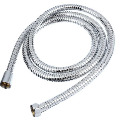 Шланг д/душа растягивающийся 150-190см имп/имп метал.оплетка L48 LEDEM