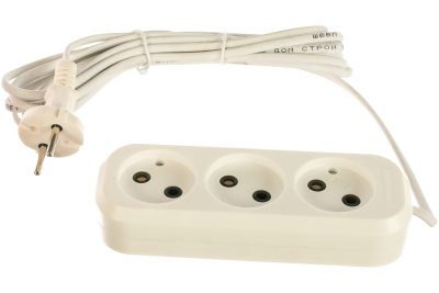 Удлинитель Jett ШВВП 2х0,75 3м 3г6А