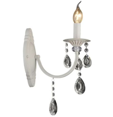 Бра S203517/1 WT с хрусталем