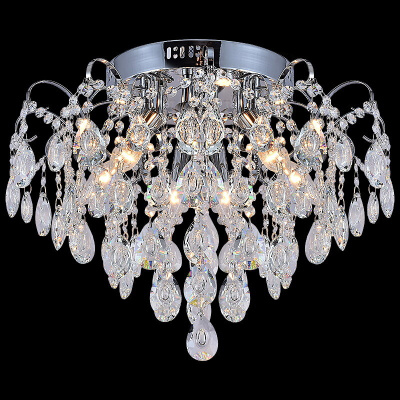 Люстра S204034/6+6 CR+LED хрусталь