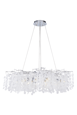 Люстра F16028/12-800 CH хрусталь E14 диам.800