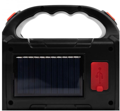 Фонарь Ultraflash 38101 40LED+2COB Type-C+солн.панель, PowerBank. аккум.