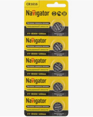 Батарейка Navigator CR1616