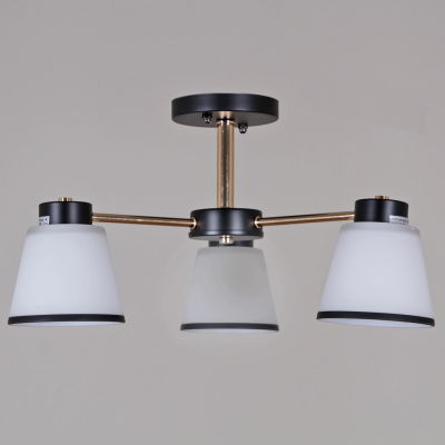 Люстра потолочная S230560/3 BK+FG E27