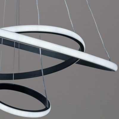 Светильник подвесной S299001/3 BK LED 85W 600*400*300 (3000K-600K)