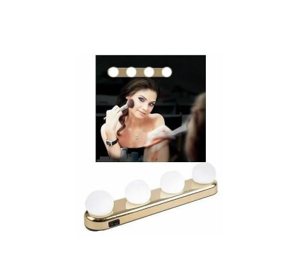 ENERGY EN-800 Светильник светод. для зеркал на присосках 30,5*6*7см AA*4 7759