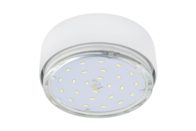 Потолочный светильник накладной GX53-FT8073 25*82 белый металл Ecola