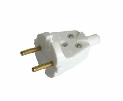 Вилка В6-001 6А 250В(с кембриком)Витебск