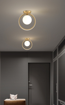 Люстра светодиодная L323945/1A GD+WT G9