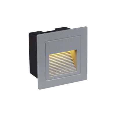 Светильник настенный для лестниц  S286601 LED3W GR 50*85*85