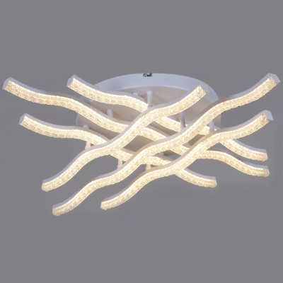 Люстра светодиодная S274190/6 WH 124W(9920lm) диам 680