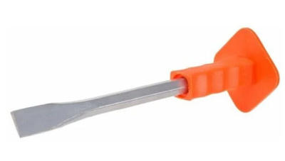 Зубило, 300х25 мм, с протектором,SPARTA