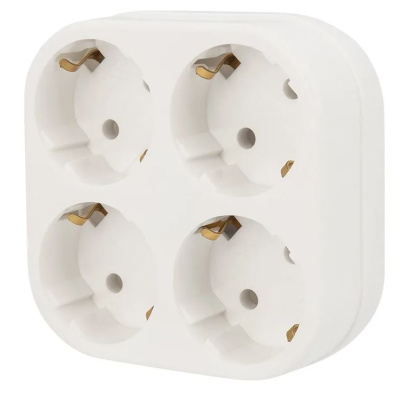 Разветвитель электрический 4Т TOKER 6А