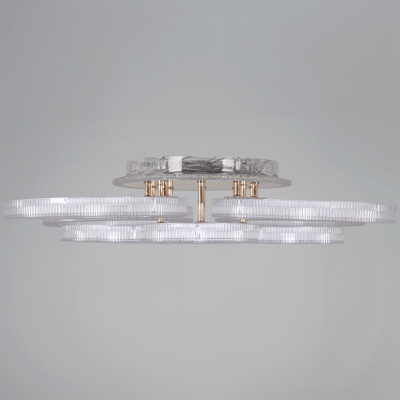 Люстра светодиодная S259037/4+4 FGD с пультом 236W 18880lm диам.700cм