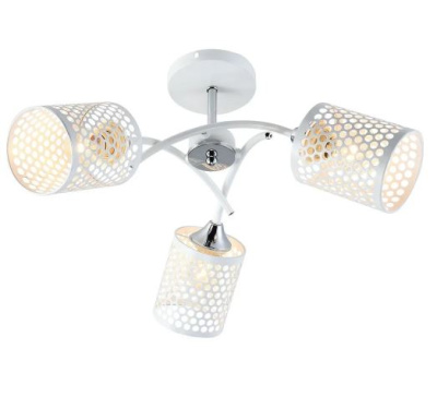 Люстра потолочная S201332/3 WH+CR Е27