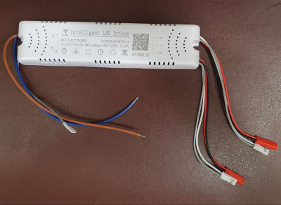 Драйвер 2,4G (40-60W)*4 для светодидных акриловых св-в Lampa (120-190V 240mA) 