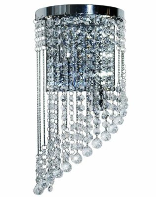 Бра D422001/2w CR хрусталь