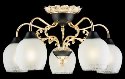 Люстра F17074/5 FGD+BK