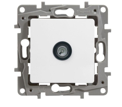 Розетка мех.телевиз. СУ Legrand ETIKA  бел
