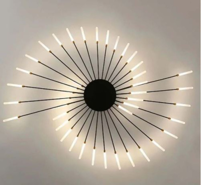 Люстра светодиодная F11078-42 BK 42W 1280*120