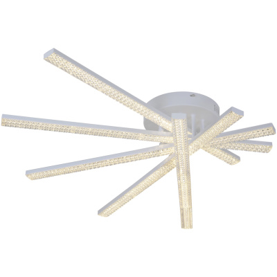 Люстра светодиодная S207138/5 WT с пультом 120W 9600lm 630*145мм