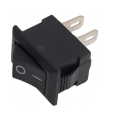 REXANT выкл. клавишный Micro 250V 3А ON-OFF черный