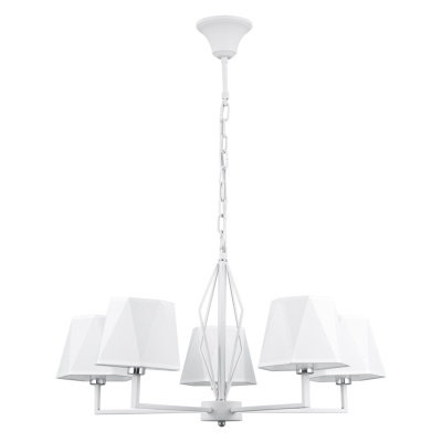 Люстра подвесная D411022/5 WT