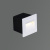 Светильник настенный для лестниц  S286605 LED1W WT 47*55*55