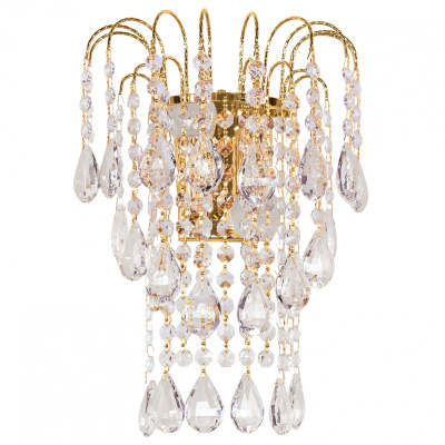 Бра D42818/2 GD+WT хрусталь