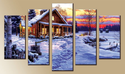 Модульная картина 80*140