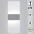 Светильник настенный S200713/1 SV LED 8W 240*100*60 3k-4k-6k Светильник настенный S200713/1 SV LED 8W 240*100*60 3k-4k-6k