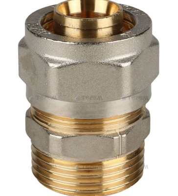 Муфта 1/2"ВР  обжим ник.FRAP