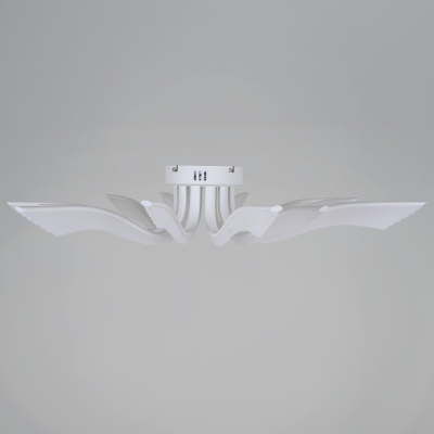 Люстра светодиодная S235390/6+6 WH 168W диам.910