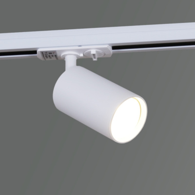 Светильник трековый на шинопровод GU10 135*82*55 белый S206311