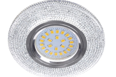 Точечный светильник S251617-2W-SR  с подсветкой СНЕХА