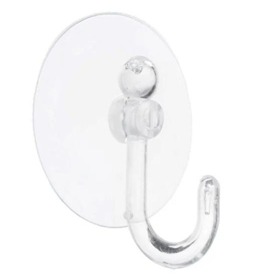 Крючок-присоска д/монтажа гирлянд( цена за 1шт)